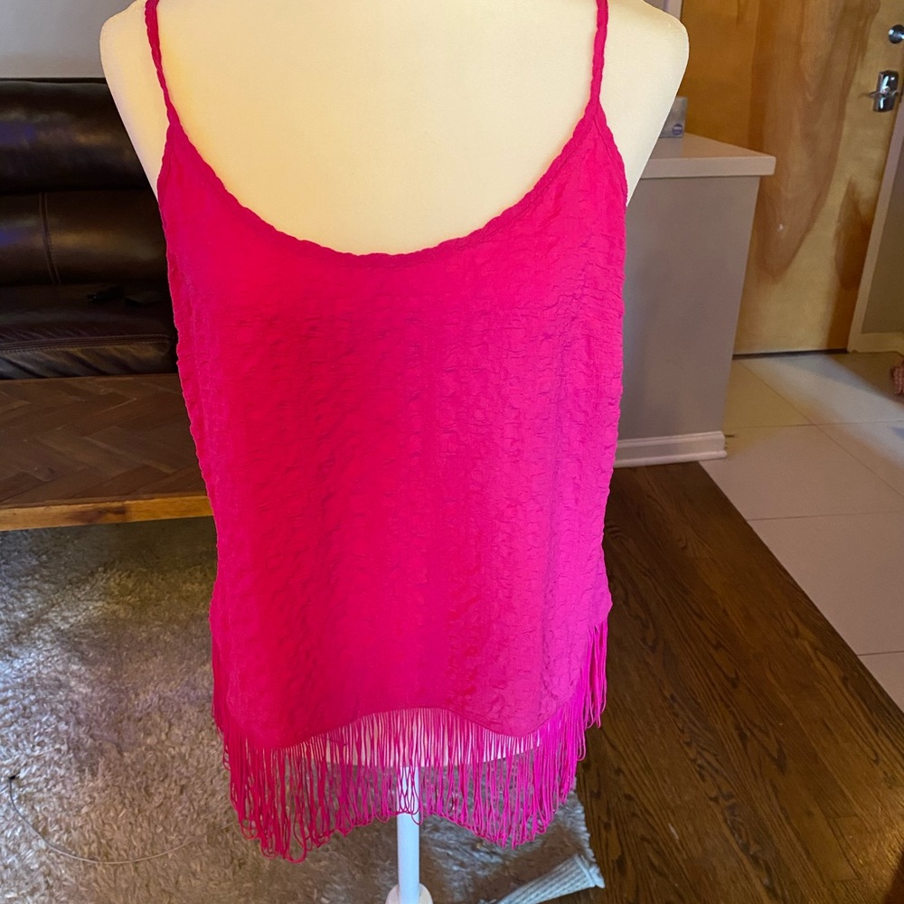 Never Worn Lily Pulitzer Fringe Tank Top Size M